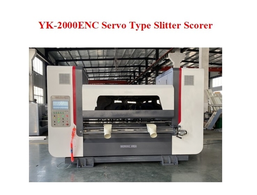 YK-2000 ENC গতি 250m/min সার্ভো টাইপ স্লিটার স্কোরার