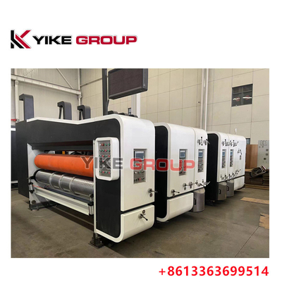 YK-1424 হাই স্পিড ফ্লেক্সো প্রিন্টার স্লটার ডাই কাটার মেশিন কার্টন বক্স তৈরি