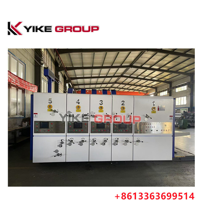 YK-1426 লিড এজ ফ্লেক্সো প্রিন্টার স্লটার ডাই কাটার মেশিন কার্টন বক্স তৈরির জন্য