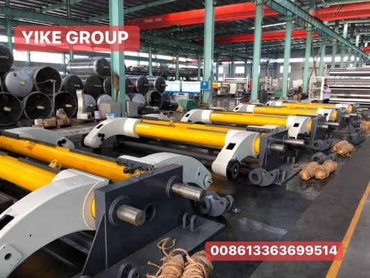 হাইড্রোলিক মিল রোল স্ট্যান্ড 3,5,7 প্লাই ঢেউতোলা কার্ডবোর্ড উত্পাদন লাইনের জন্য ব্যবহৃত হয়