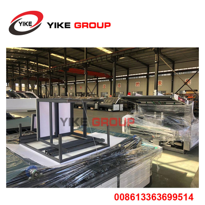 YIKE GROUP 3 Ply Corrugated Cardboard Automatic Flute Laminator Machine, High Speed ​​Lamination Machine