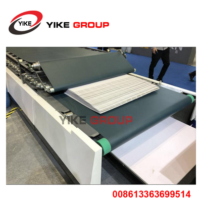 YIKE GROUP 3 Ply Corrugated Cardboard Automatic Flute Laminator Machine, High Speed ​​Lamination Machine
