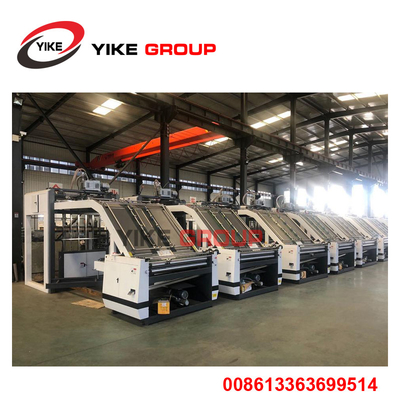 YIKE GROUP 3 Ply Corrugated Cardboard Automatic Flute Laminator Machine, High Speed ​​Lamination Machine