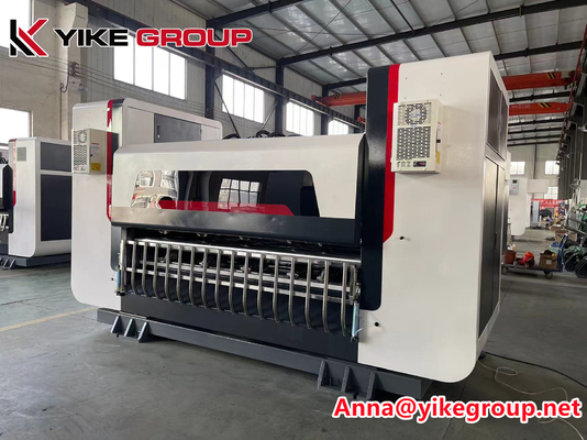 YIKE GROUP গতি 200m/m 1800/2200/2500 BNC সার্ভো টাইপ অটো পাতলা ব্লেড স্লিটার স্কোরার মেশিন