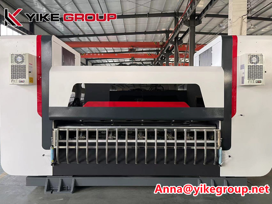 YIKE GROUP গতি 200m/m 1800/2200/2500 BNC সার্ভো টাইপ অটো পাতলা ব্লেড স্লিটার স্কোরার মেশিন