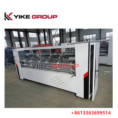 উচ্চ মানের ইআইকে গ্রুপ ম্যাক্স কাগজ আকার 2300mm corrugated কার্ডবোর্ড পাতলা ব্লেড কাটা স্কোরিং মেশিন