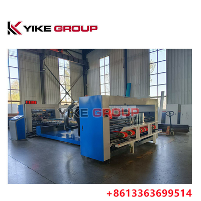 YK-1228 কারখানার সরাসরি গতি 150-200 পিসি / মিনিট সম্পূর্ণ স্বয়ংক্রিয় কার্টন বক্স ফোল্ডার আঠালো মেশিন
