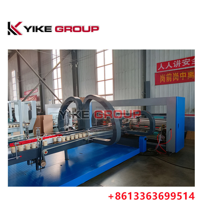 গরম বিক্রয় YIKE গ্রুপ 1400x2800mm corrugated কার্টন বক্স অটো ফোল্ডার আঠালো মেশিন