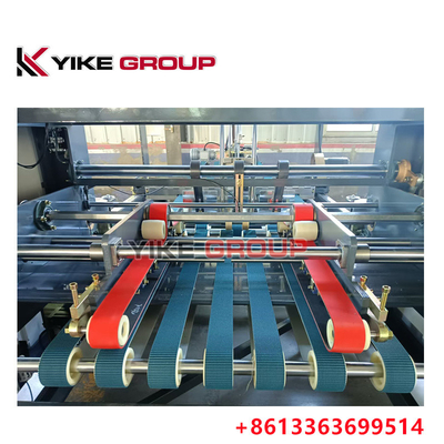 গরম বিক্রয় YIKE গ্রুপ 1400x2800mm corrugated কার্টন বক্স অটো ফোল্ডার আঠালো মেশিন