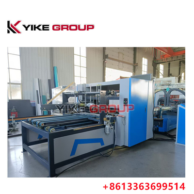 গরম বিক্রয় YIKE গ্রুপ 1400x2800mm corrugated কার্টন বক্স অটো ফোল্ডার আঠালো মেশিন
