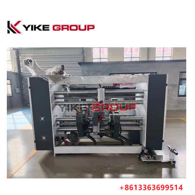 গতি 600 সেলাই / মিনিট YIKE GROUP সেমি-অটোমেটিক corrugated বক্স সেলাই মেশিন 2pcs