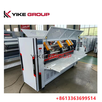 YIKE GROUP ম্যানুয়াল ফিডার 3000mm 3KW পাতলা ব্লেড Slitter স্কোরার মেশিন