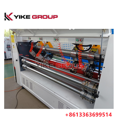 YIKE GROUP ম্যানুয়াল ফিডার 3000mm 3KW পাতলা ব্লেড Slitter স্কোরার মেশিন