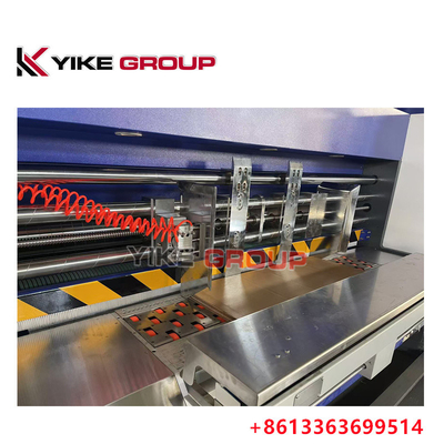 YIKE GROUP 1200X2400MM ফ্লেক্সো প্রিন্টার কার্টন বক্স তৈরির জন্য স্লটার মেশিন