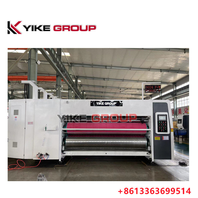 মেশিনের সর্বোচ্চ গতি 15000pcs/H বিভিন্ন কার্টন বক্স তৈরীর জন্য ফ্লেক্সো প্রিন্টিং স্লটিং মেশিন
