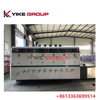 YIKE GROUP অটোমেটিক ফ্লেক্সো প্রিন্টার স্লটার ডাই কাটার মেশিন 200pcs/min