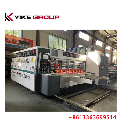 Yk-1220 লিড এজ ফিডার প্রিন্টার ইলেকট্রিক স্লটার ডাই কাটার মেশিন ফর কার্টন বক্স