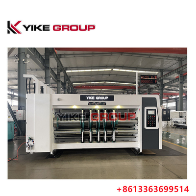 Yk-1220 লিড এজ ফিডার প্রিন্টার ইলেকট্রিক স্লটার ডাই কাটার মেশিন ফর কার্টন বক্স