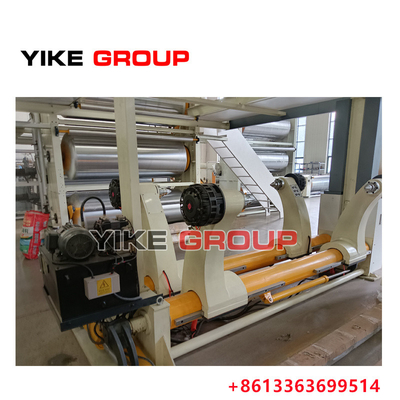 প্রস্থ 2200 মিমি আনওয়াল হাইড্রোলিক শ্যাফটলেস মিল রোল স্ট্যান্ড জন্য corrugated কার্ডবোর্ড উদ্ভিদ