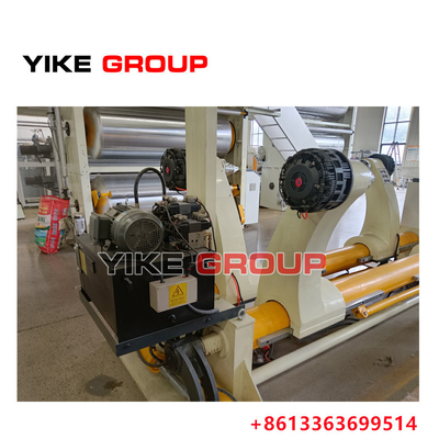 প্রস্থ 2200 মিমি আনওয়াল হাইড্রোলিক শ্যাফটলেস মিল রোল স্ট্যান্ড জন্য corrugated কার্ডবোর্ড উদ্ভিদ