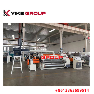YIKE GROUP উচ্চ মানের ঢেউতোলা একক মুখের মেশিন 3/5/7 প্লাই ঢেউতোলা কার্ডবোর্ড উত্পাদন লাইন জন্য