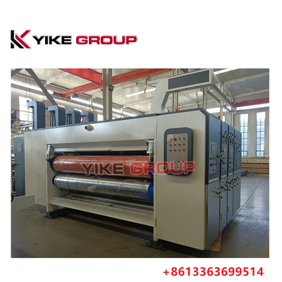 YIKE GROUP 1600×2800 কর্গুয়েটেড কার্টন বক্স লিড এজ প্রিন্টার ডাই কাটার মেশিন