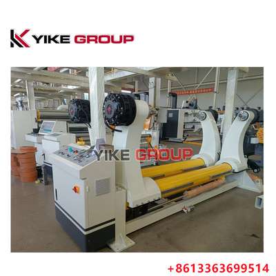 YK-2500 রোল পেপার আনউইন্ডার হাইড্রোলিক শ্যাফটলেস মিল রোল স্ট্যান্ড ব্যবহার করুন